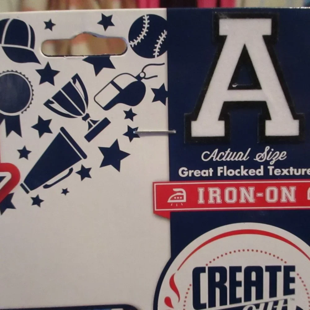 Iron On Letters 4 Packs - Picture 4 of 4